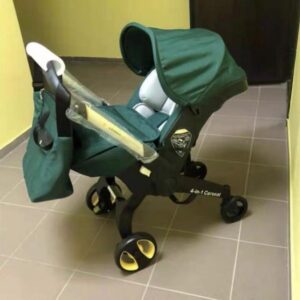 Multifunctionele 3 in 1 Autostoel en Buggy- Kleur Zwart - Nieuwste Model - Kinderwagen voor Baby's
