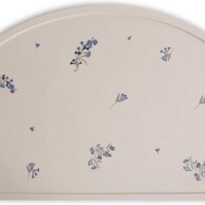 Mushie siliconen placemat lilac flowers - placemat - Lila - flowers - bloemen - bloemenprint - lavendel - etenstijd - baby - dreumes - peuter - BPA-vrij - mushie - tableware