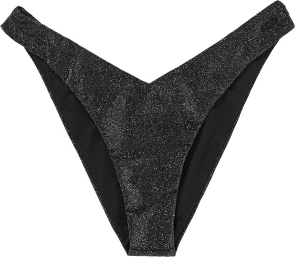 Mystic Bruna Bikini Bottom - 2023 - Black / Glitter - 40