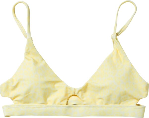 Mystic Roar Bikini Top - 2022 - Pastel Yellow - 34