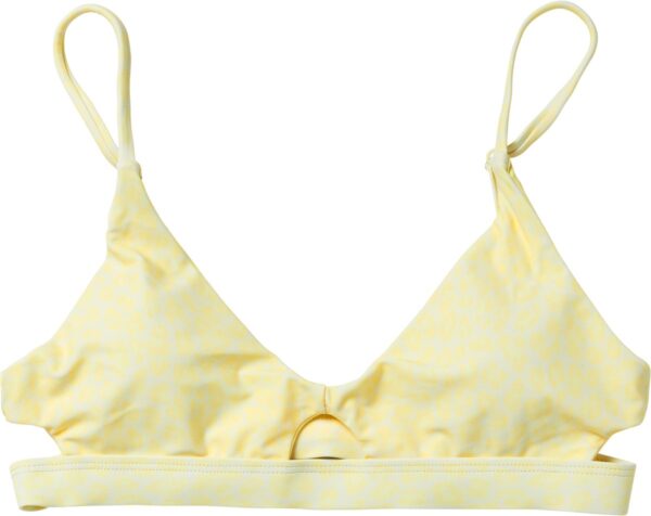 Mystic Roar Bikini Top - 2022 - Pastel Yellow - 38