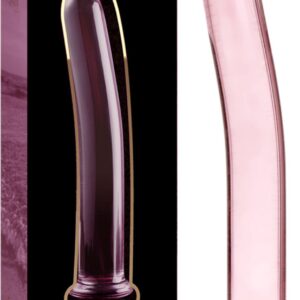 NEBULA SERIES BY IBIZA™ - MODEL 8 DILDO BOROSILICATE GLASS 14.5 X 2 CM PINK | Sex Toys voor Vrouwen