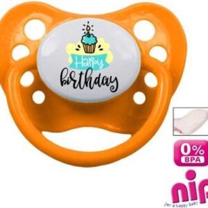 NIP Fopspeen 'Happy Birthday'