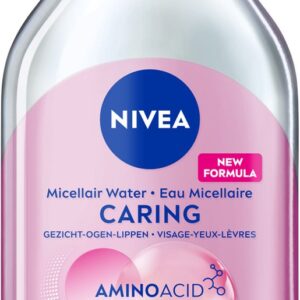 NIVEA Essentials Verzachtend & Verzorgend Micellair Water - Micellair water - Droge huid - Amandelolie - Aminozuren - 400 ml