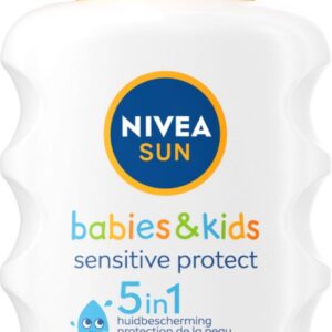 NIVEA SUN Babies & Kids Sentitive UV-Zonnebrand Spray - Baby en Kind - SPF50 - Zonnespray - 200ml