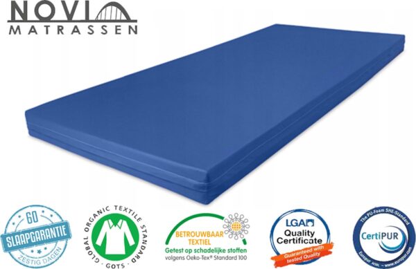 NOVIO - matras - incontinentie - waterdicht - 60x120cm - 10cm dik - baby matras - kinder matras - zorgmatras