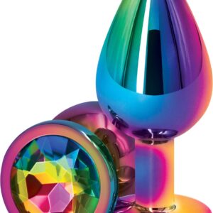 NS Novelties - Rear Assets Mulitcolor M - Anal Toys Buttplugs Meerkleurig