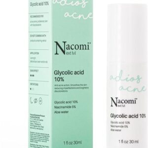 Nacomi Glycolic Acid Glycolzuur Peeling Serum 10% 30ml.