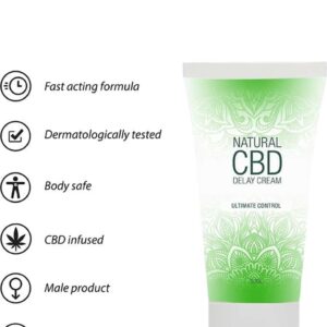 Natural CBD - Delay Cream - 50 ml