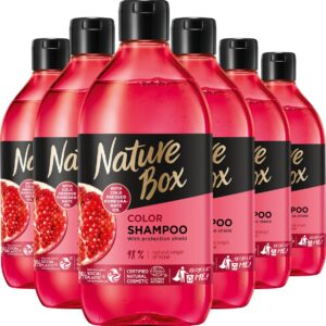 Nature Box - Pomegranate - Shampoo - Haarverzorging - Voordeelverpakking - 6 x 385 ml