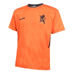 Nederlands Elftal Voetbalshirt Eigen Naam - EK 2021 - Oranje - Kids - Senior