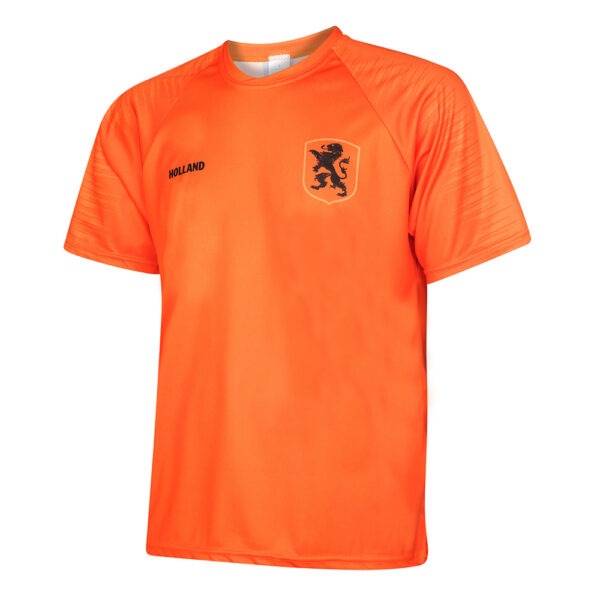 Nederlands Elftal Voetbalshirt Thuis Eigen Naam - EK 2021 - Oranje - Kids-Senior
