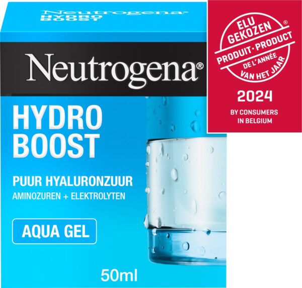 Neutrogena Hydro Boost Aqua Gel - vochtinbrengende gel - normale en gemengde huid - olievrij - 50 ml