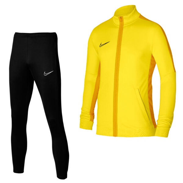 Nike Dri-FIT Academy 23 Full-Zip Trainingspak Geel Goud Zwart