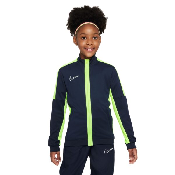 Nike Dri-FIT Academy 23 Trainingsjack Kids Donkerblauw Geel Wit