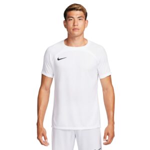 Nike Dri-FIT Strike III Voetbalshirt Wit Zwart