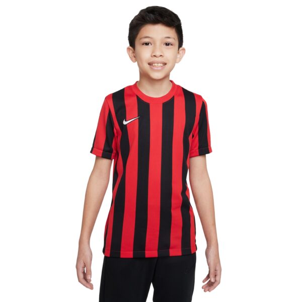 Nike Striped Division IV Voetbalshirt Kids Rood