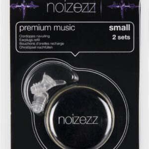 Noizezz Premium small oordopjes (filter dient los bijbesteld te worden)
