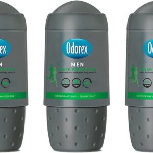 Odorex Deo Roller Men - Fresh Protection - 3 x 50 ml