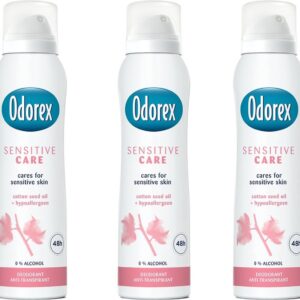 Odorex Deo Spray - Sensitive Care - 3 x 150 ml