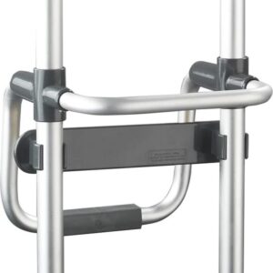 Opstapje - Instaphulp - Badkamer - Eenvoudige Montage - Tot 150 kg Belastbaar - Zilver