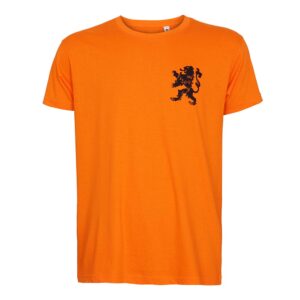 Oranje T-shirt "Johan Cruijff" Nummer 14 - Nederlands Elftal - Katoen - Senior