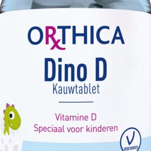 Orthica Dino D Kauwtablet (Vitaminen Kinderen) - 120 Kauwtabletten