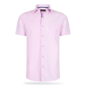 Overhemden Korte Mouw - Roze