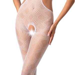 PASSION WOMAN BODYSTOCKINGS | Passion Woman Bs085 Bodystocking - White One Size