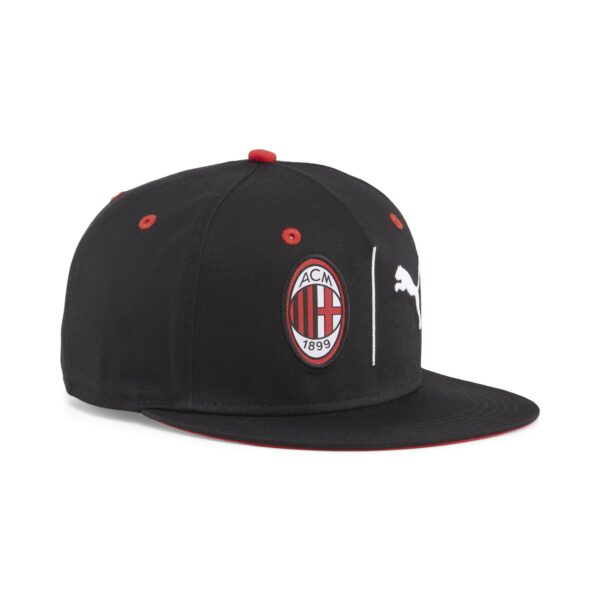 PUMA AC Milan Cap 2023-2024 Zwart Rood