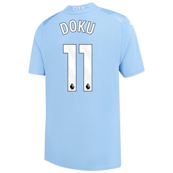 PUMA Manchester City Doku 11 Thuisshirt 2023-2024 Kids