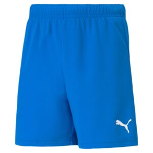 PUMA teamRISE Voetbalbroekje Kids Blauw Wit