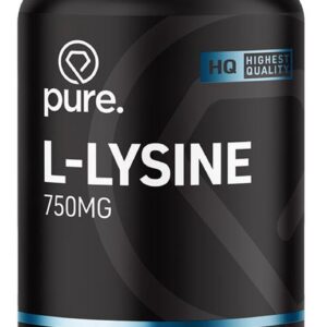 PURE L-Lysine - 100 vegan capsules - 750mg - aminozuren
