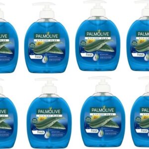 Palmolive Handzeep - Pompje Hygiene Plus Fresh Blauw - Voordeelverpakking 12 x 300 ML