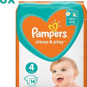 Pampers - Sleep & Play - Maat 4 - Maandbox - 112 luiers