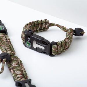 Paracord 5 In 1 Survival Armband