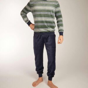Pastunette men - Lodge - Pyjamaset - Grijs - Maat XL