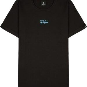 Patrón Wear - Emilio T-shirt Black/Blue - Maat S