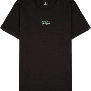 Patrón Wear - Emilio T-shirt Black/Green - Maat M