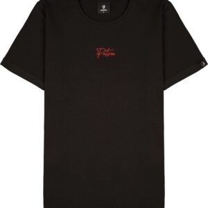 Patrón Wear - Emilio T-shirt Black/Red - Maat S