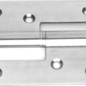 Paumelle scharnier 2-delig links 100 x 80 mm (DIN rechts)