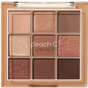 Peach C Soft Mood Eyeshadow Palette Soft Coral 18g