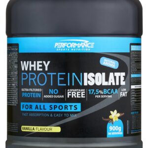 Performance - Whey Protein Isolate (Vanilla - 900 gram) - Eiwitshake - Eiwitpoeder - Eiwitten - Proteine poeder - 30 shakes