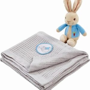 Peter Rabbit Soft Toy Blanket Set