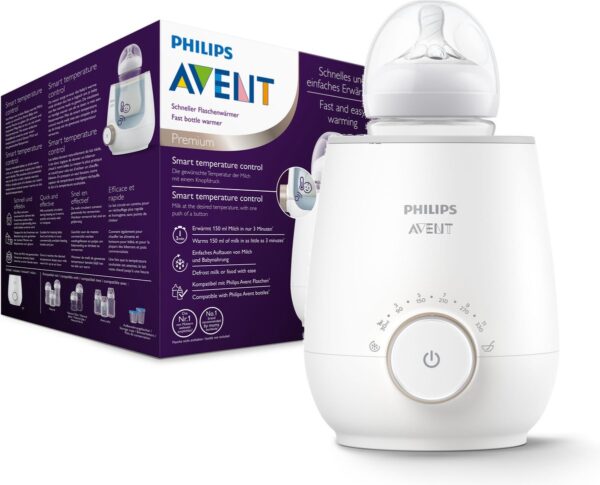 Philips Avent - Premium Elektrische Flessenwarmer - SCF358/00