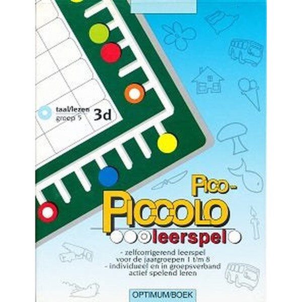 Pico Piccolo Taal/Lezen 3D groep 5