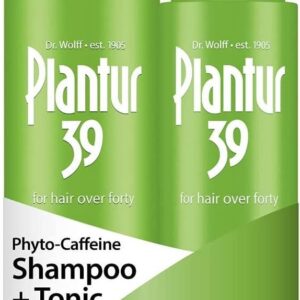 Plantur 39 Cafeïne Shampoo en Tonic set voorkomt en vermindert haaruitval | Voor fijn broos haar
