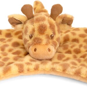 Pluche knuffeldoekje/tuttel dier giraffe 32 cm - Super zacht speciaal voor de allerkleinsten