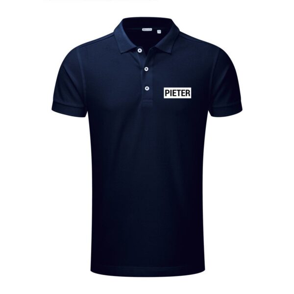 Polo voor heren bedrukken - Navy - L