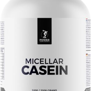 Power Supplements - Micellar Casein - 2kg - Bos-Aardbei